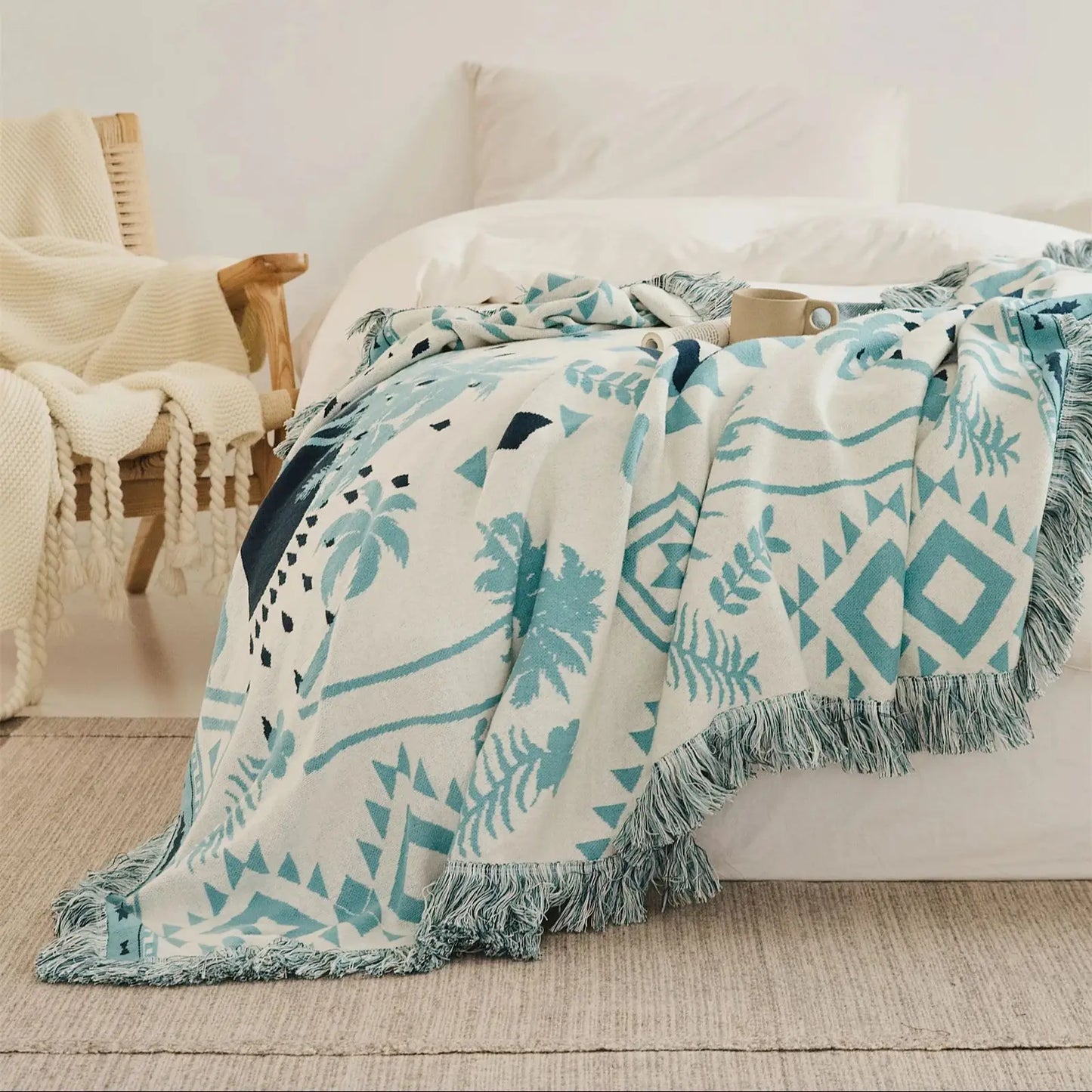 Bohemian Selva Pattern Throw Blanket